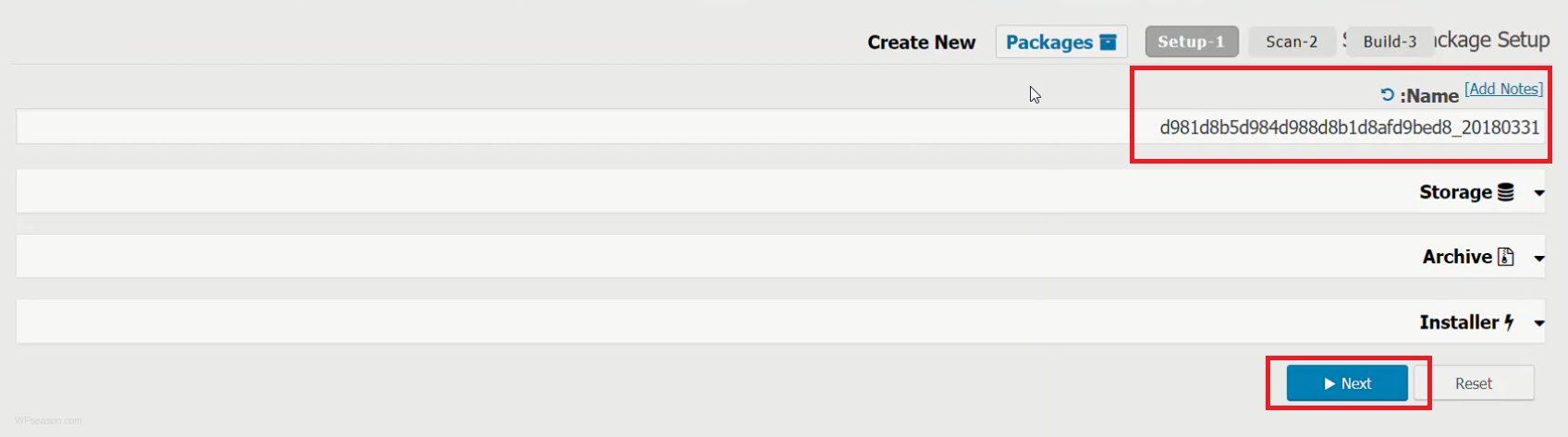 Duplicator packages