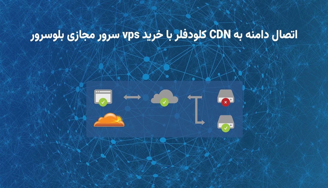 اتصال دامنه به CDN کلودفلر با خرید vps سرور مجازی بلوسرور اتصال دامنه به CDN کلودفلر با خرید vps سرور مجازی بلوسرور
